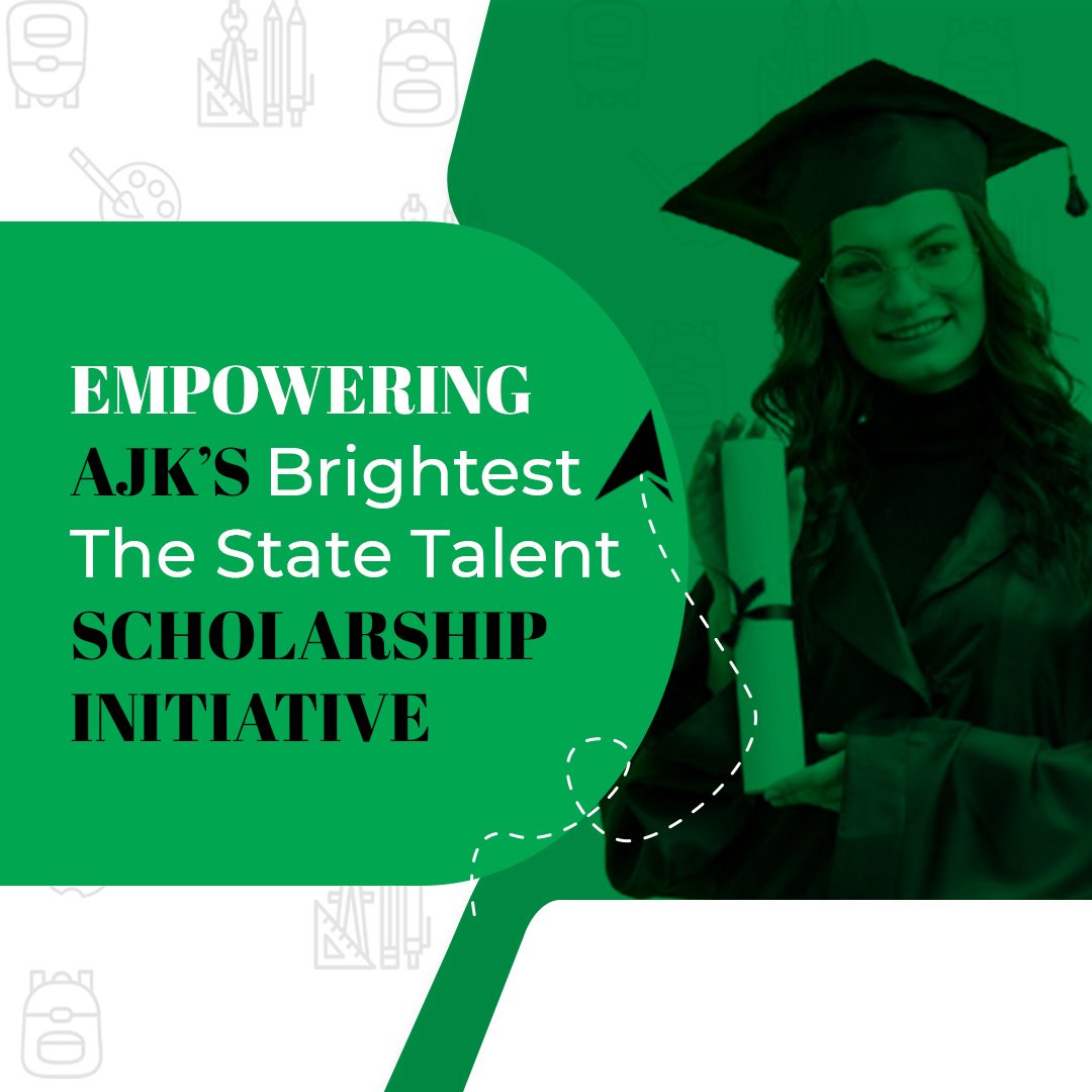 AJK State Talent Scholarship Initiative is a merit based scheme designed to reach out and empower the most talented students of Azad Jammu and Kashmir (AJK).